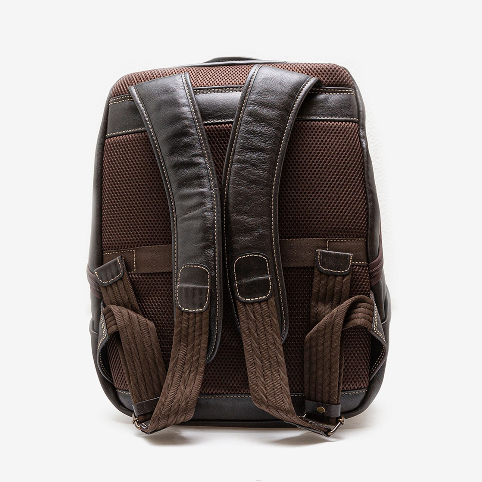 Mochila Em Couro Café - Image 2