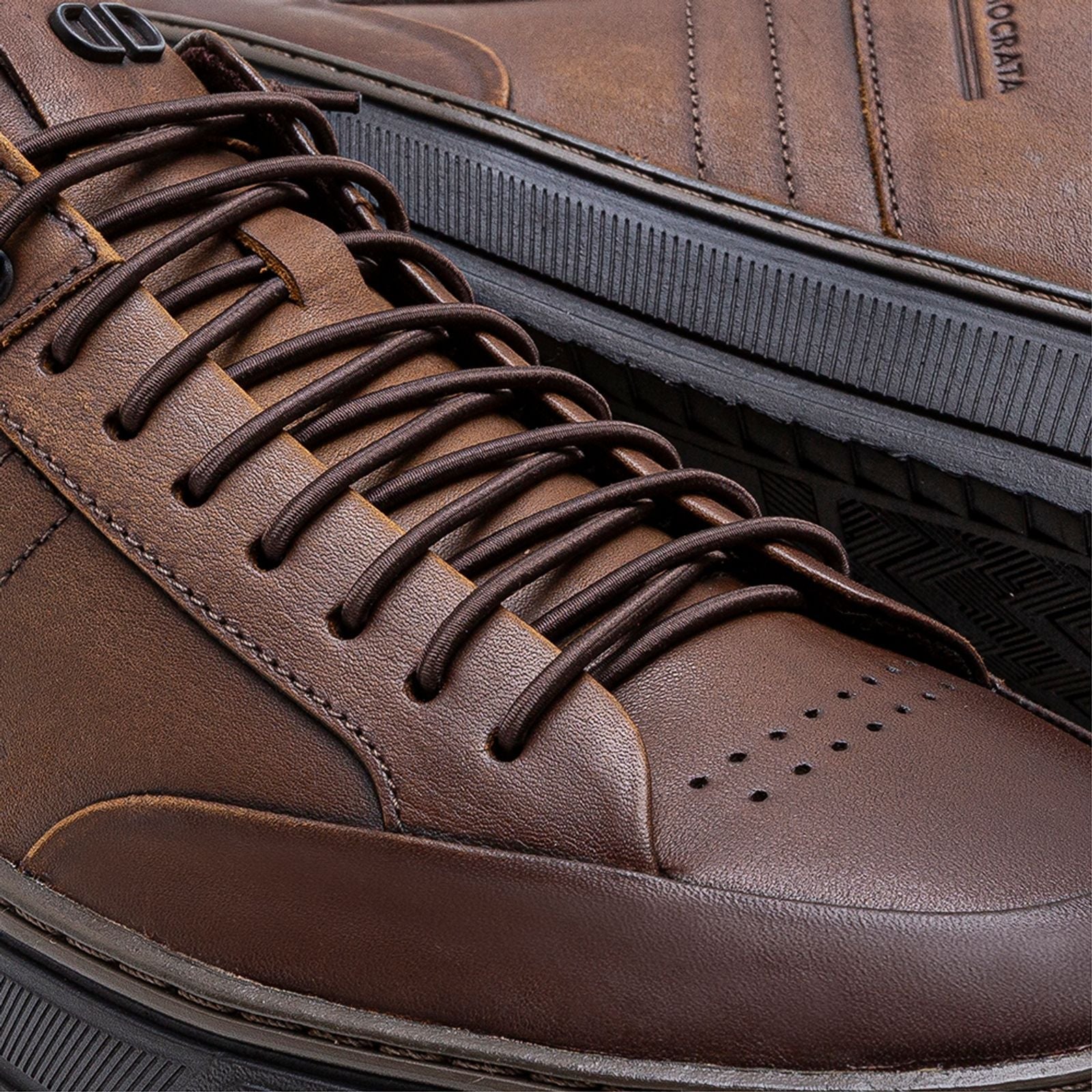 Sapatênis Denim Marrom City - Image 3