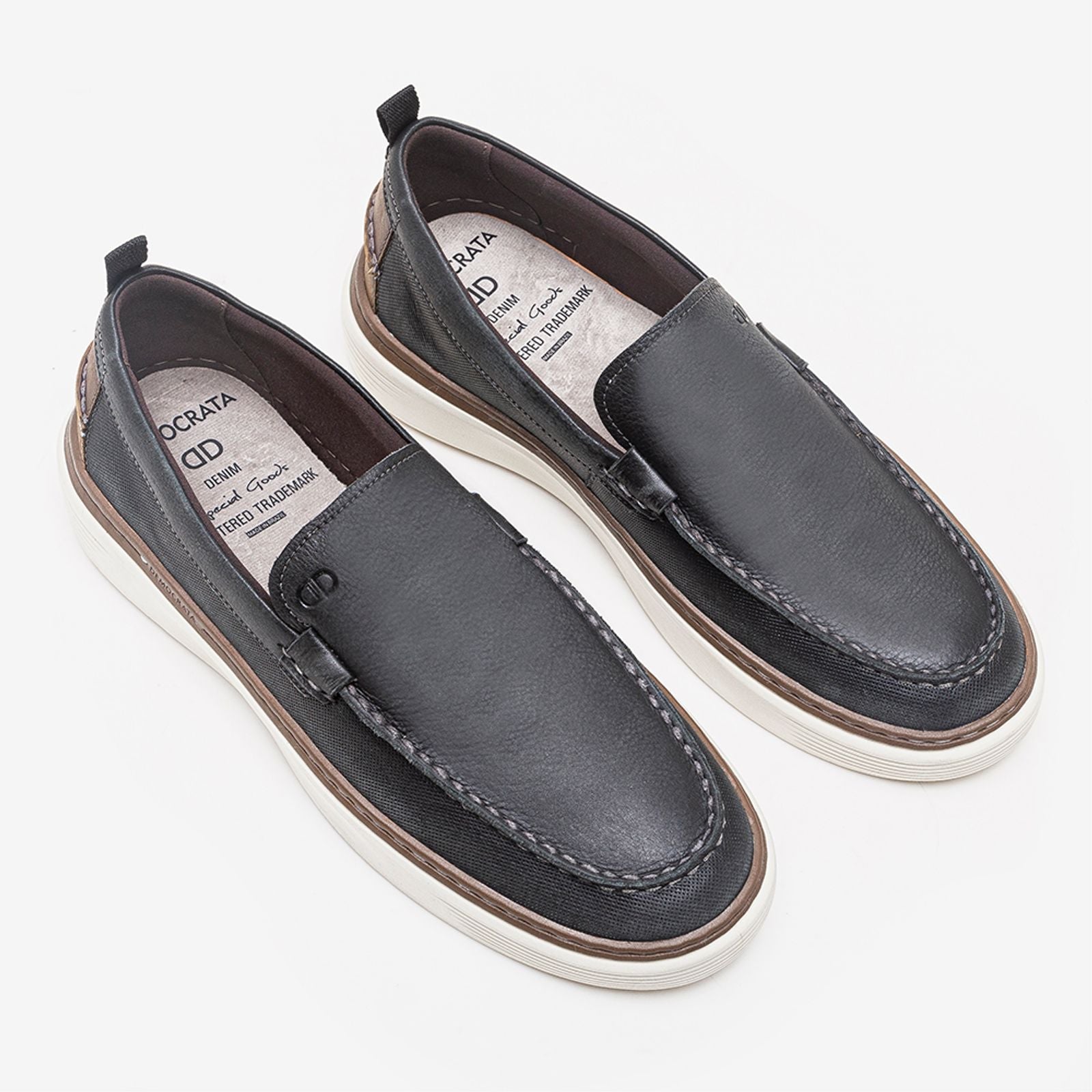Sapato Clash Denim Preto - Image 2