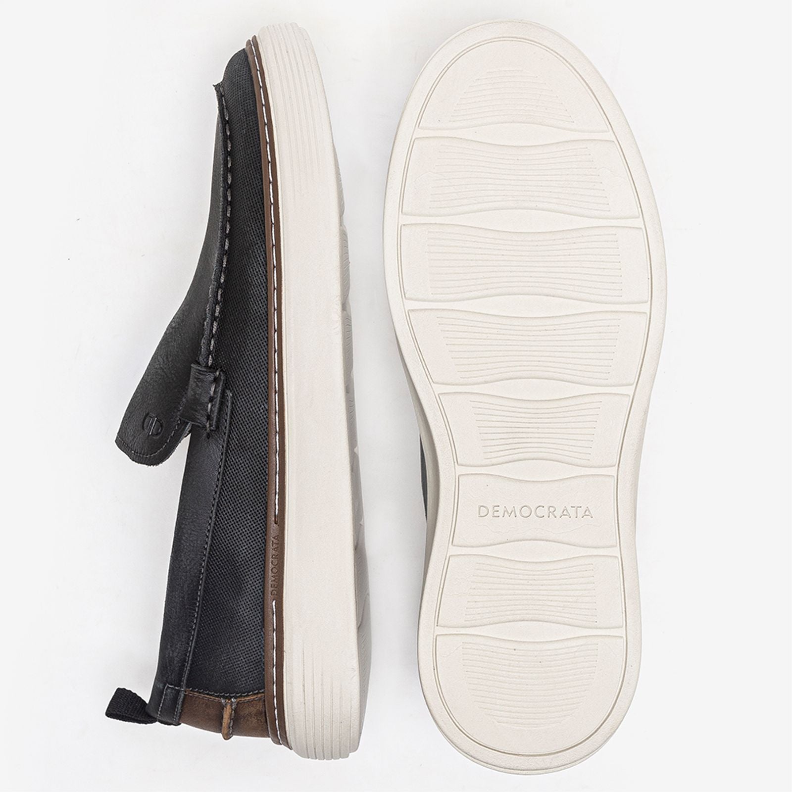 Sapato Clash Denim Preto - Image 4