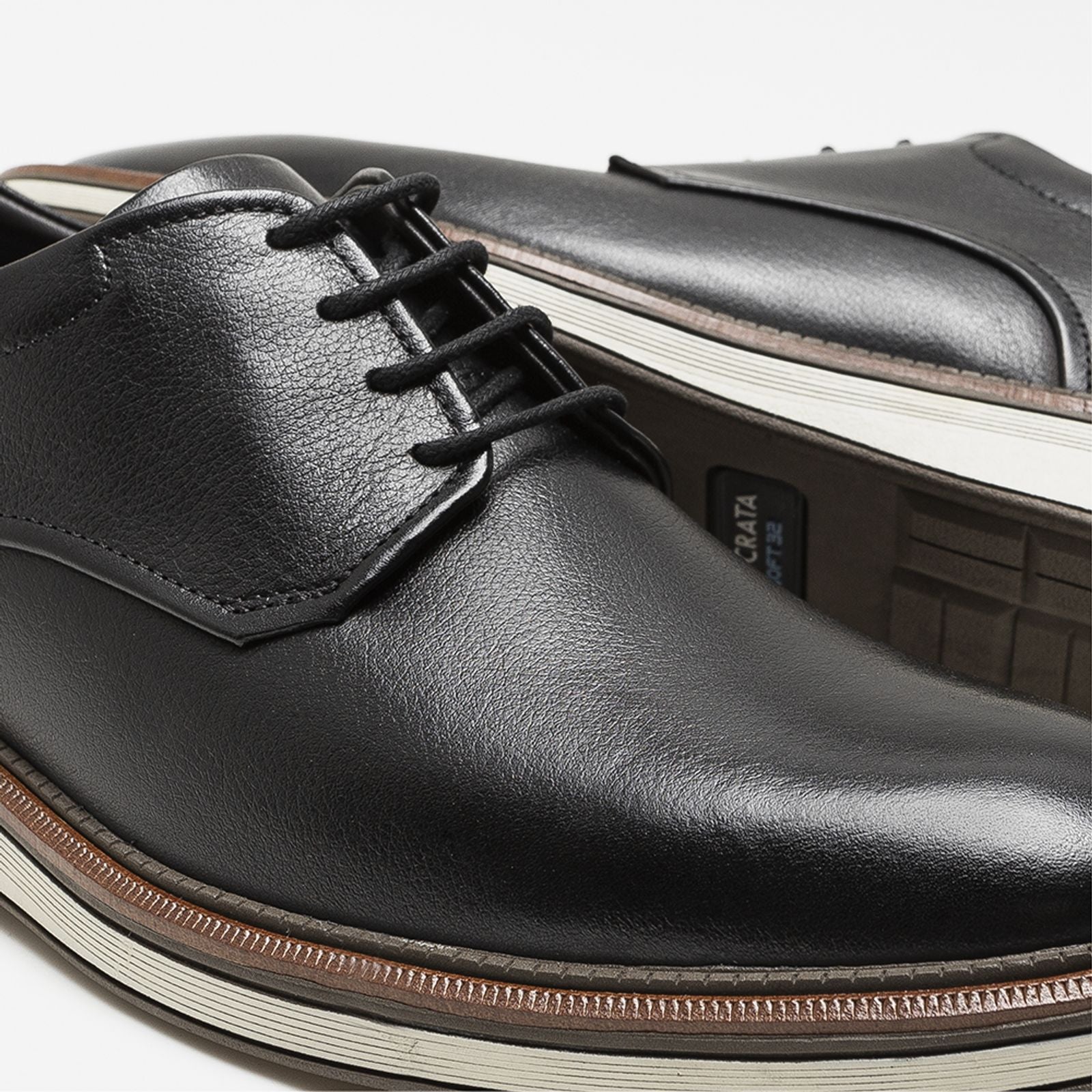 Sapato Metropoliatan James Hi-Soft 32 Preto - Image 3